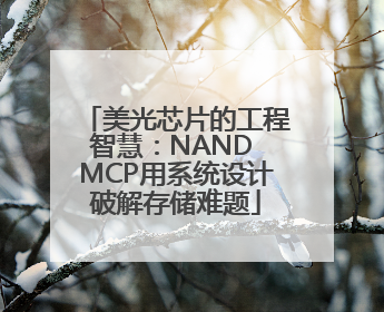 美光芯片的工程智慧：NAND MCP用系统设计破解存储难题