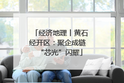 经济地理丨黄石经开区：聚企成链“芯光”闪耀