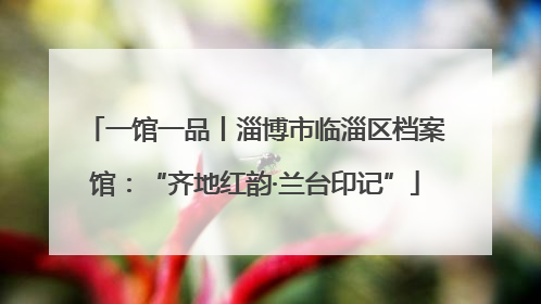 一馆一品丨淄博市临淄区档案馆：“齐地红韵·兰台印记”