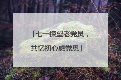 七一探望老党员，共忆初心感党恩