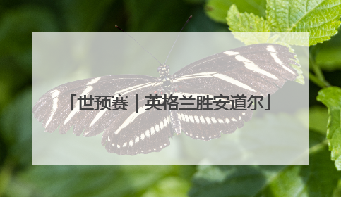 世预赛｜英格兰胜安道尔