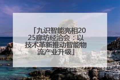 九识智能亮相2025廊坊经洽会：以技术革新推动智能物流产业升级