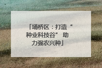 埇桥区：打造“种业科技谷” 助力强农兴种