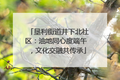 垦利街道井下北社区：油地同心度端午，文化交融共传承