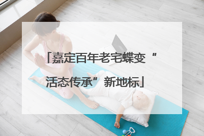 嘉定百年老宅蝶变“活态传承”新地标