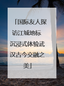 国际友人探访江城地标 沉浸式体验武汉古今交融之美