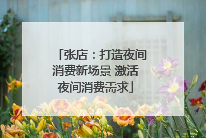 张店：打造夜间消费新场景 激活夜间消费需求