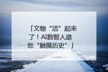 文物“活”起来了！AI数智人邀您“触摸历史”