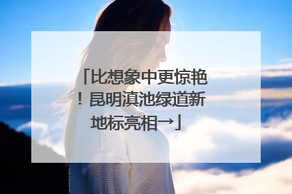 比想象中更惊艳！昆明滇池绿道新地标亮相→