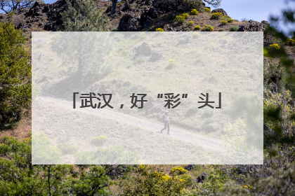 武汉，好“彩”头