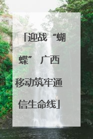 迎战“蝴蝶” 广西移动筑牢通信生命线