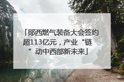 郧西燃气装备大会签约超113亿元，产业“链”动中西部新未来