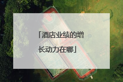 酒店业绩的增长动力在哪