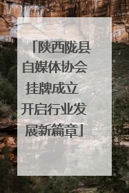 陕西陇县自媒体协会挂牌成立 开启行业发展新篇章