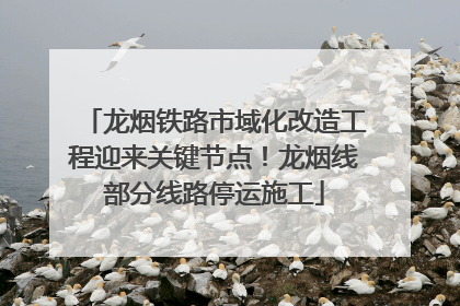 龙烟铁路市域化改造工程迎来关键节点！龙烟线部分线路停运施工