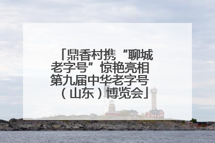 鼎香村携“聊城老字号”惊艳亮相第九届中华老字号（山东）博览会