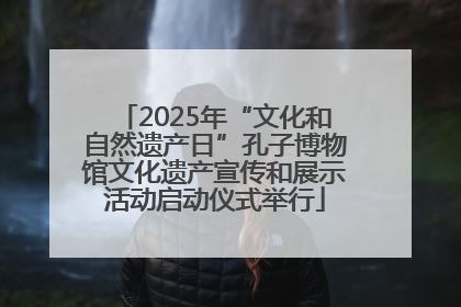 2025年“文化和自然遗产日”孔子博物馆文化遗产宣传和展示活动启动仪式举行