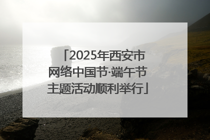2025年西安市网络中国节·端午节主题活动顺利举行