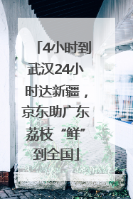 4小时到武汉24小时达新疆，京东助广东荔枝“鲜”到全国