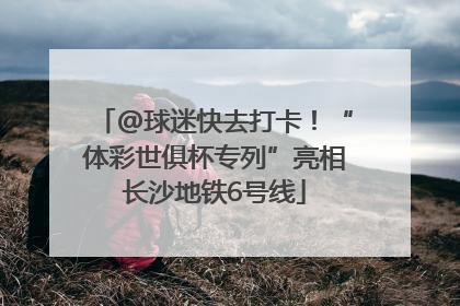 @球迷快去打卡！“体彩世俱杯专列”亮相长沙地铁6号线