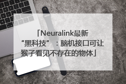 Neuralink最新“黑科技”：脑机接口可让猴子看见不存在的物体